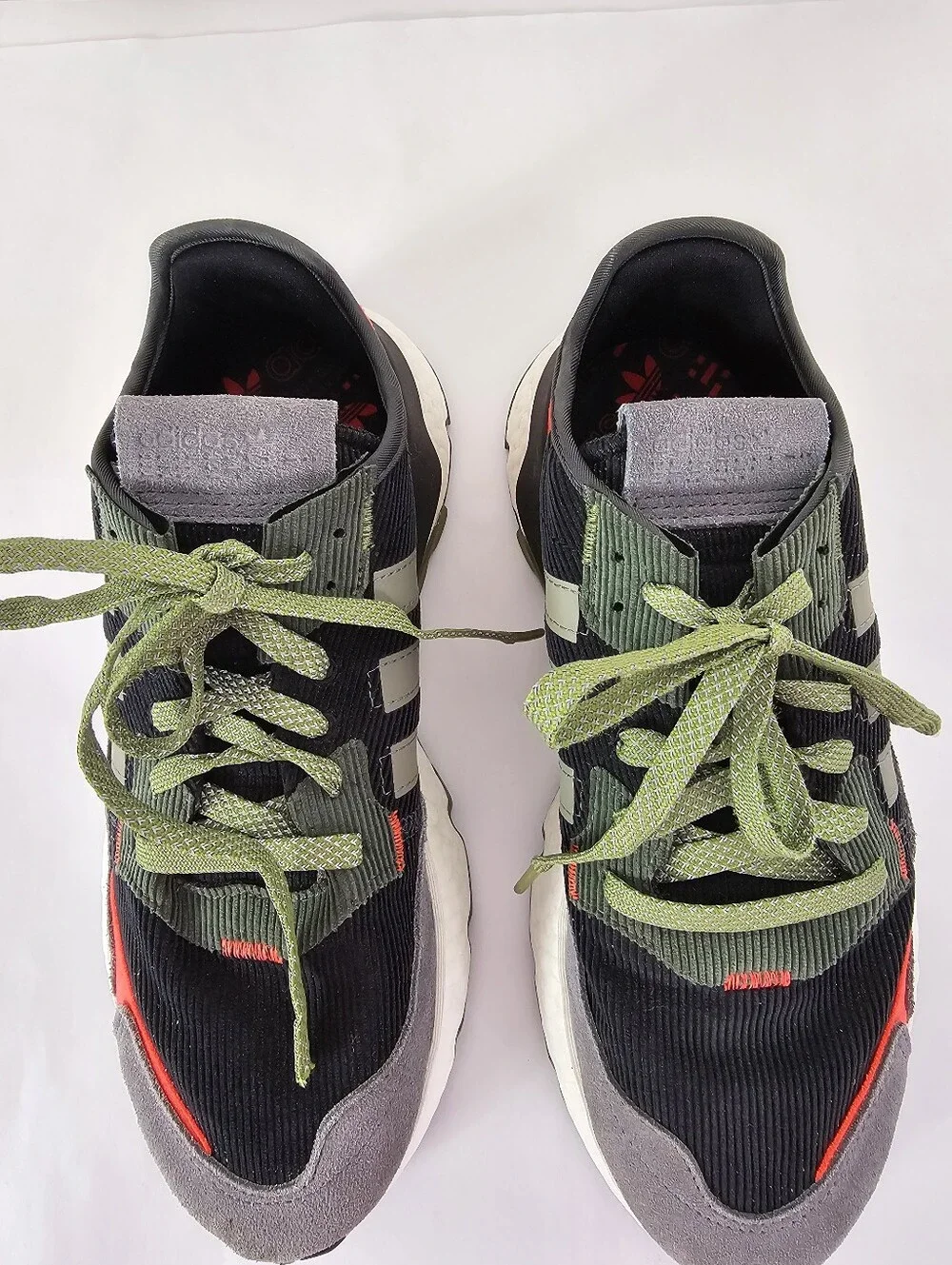 adidas Originals Nite Jogger Black Legacy Green Sneaker FZ1960 Retro Men's 8